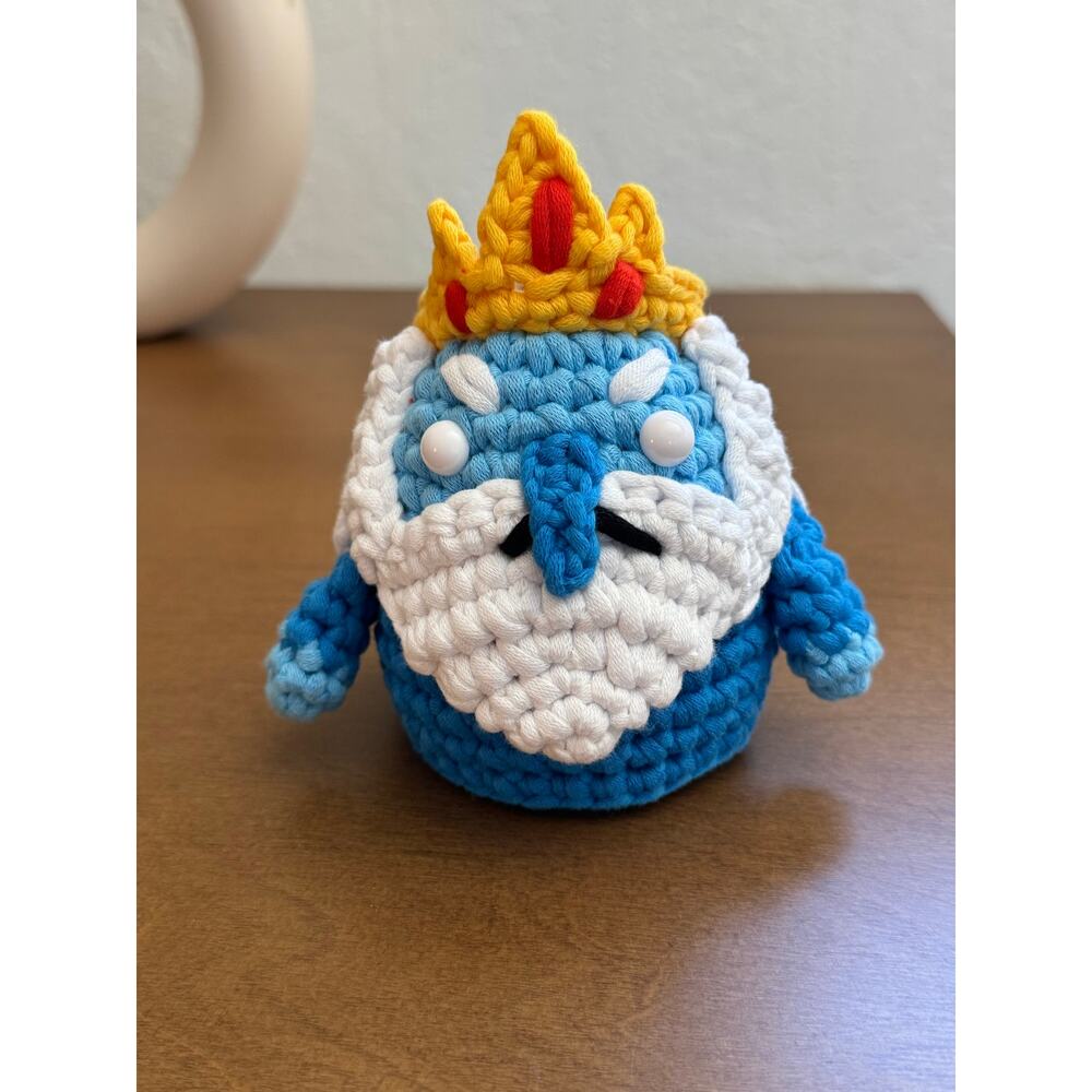 *Pre-made Plushie* Woobles Cartoon Network Adventure Time Ice King Plushie